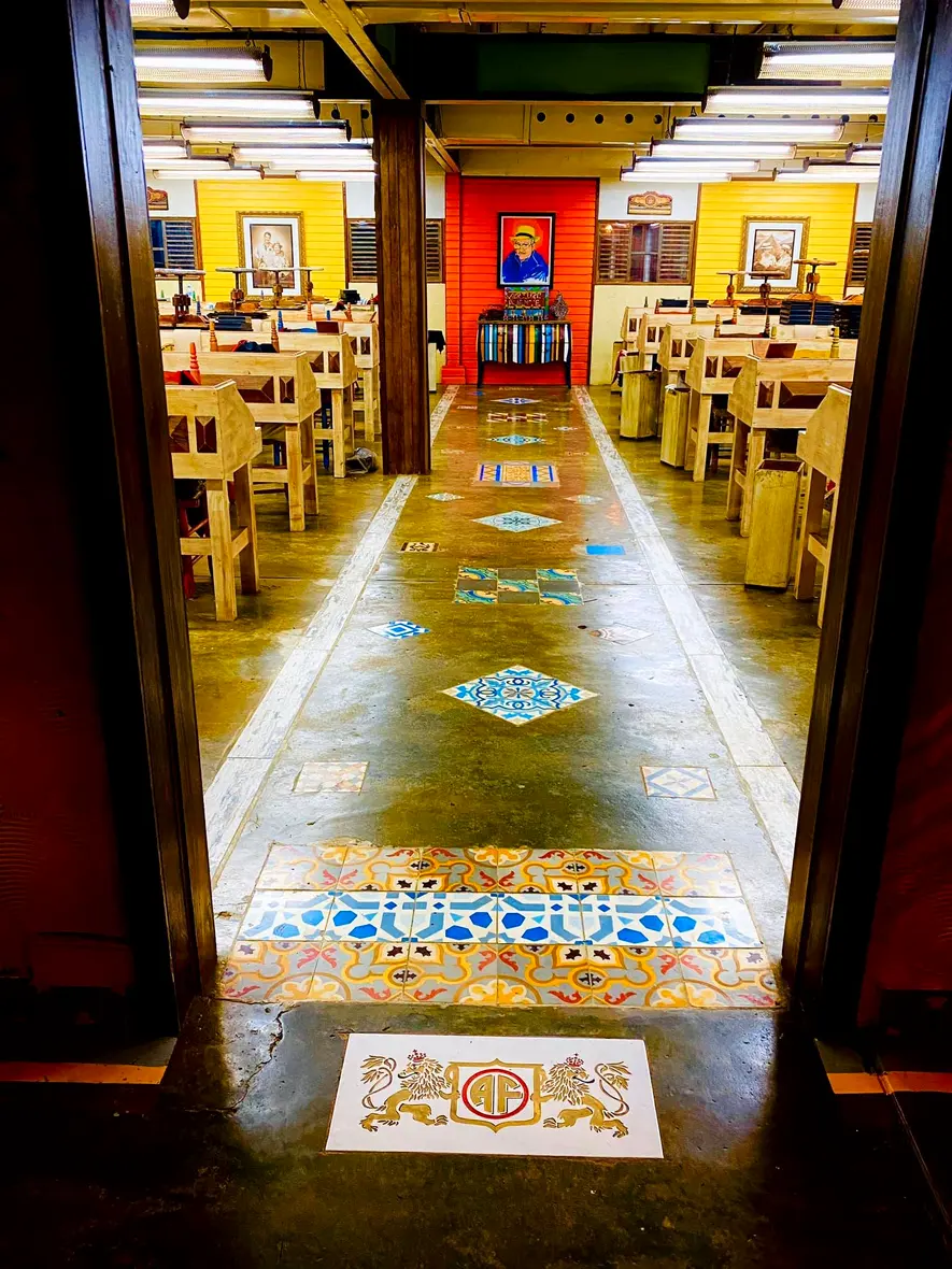 The quiet Salon Don Carlos Fuente